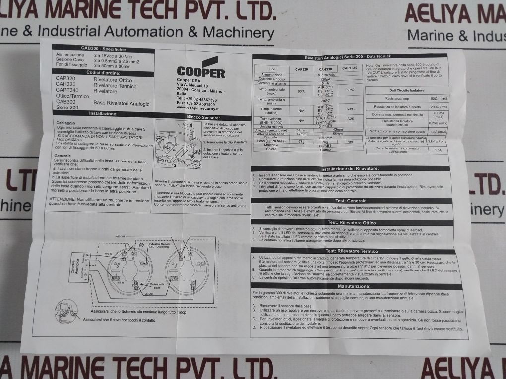 Lot Of 14X Cooper Cab300 Addressable Analogue Mounting Base