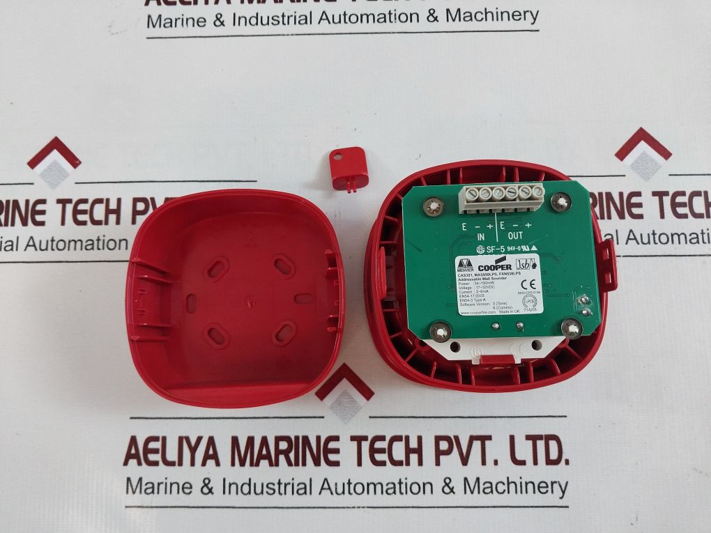 Cooper Cas381 Addressable Wall Sounder