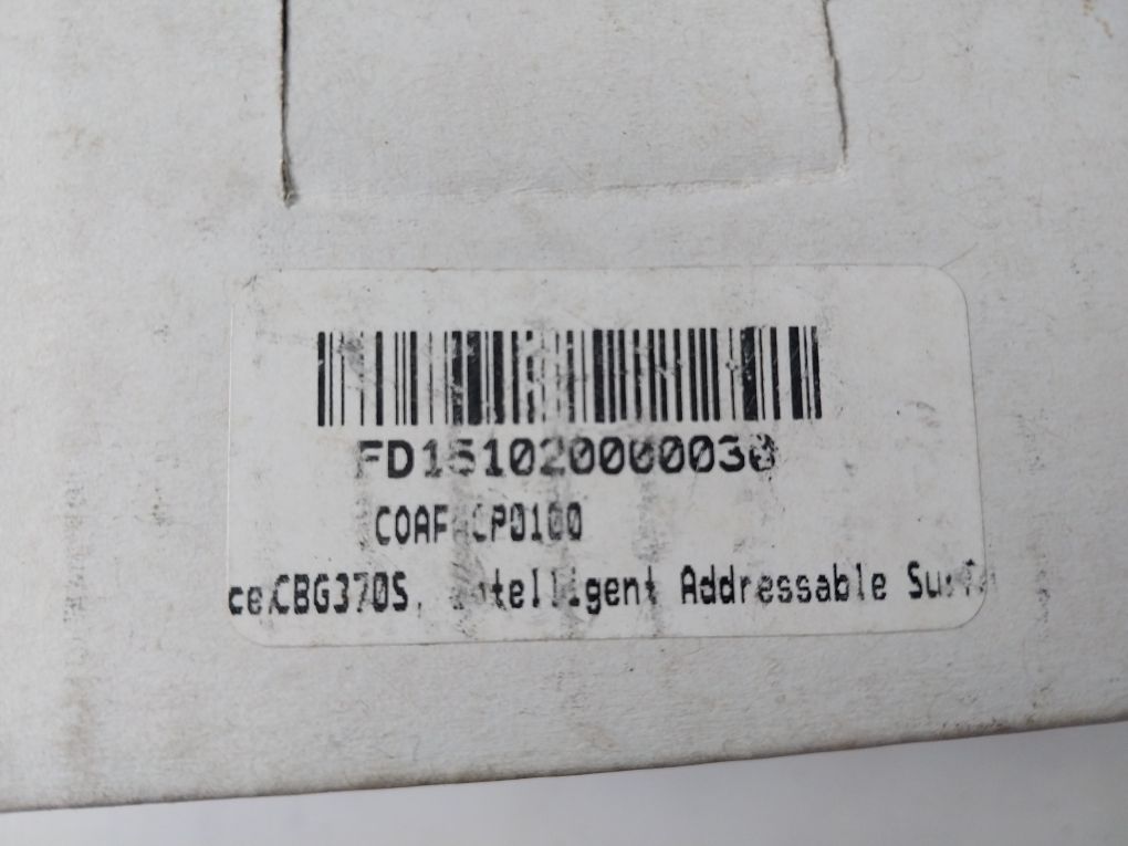 Cooper Cbg370S Fire System Intelligent Addressable Surface Callpoint En54-11