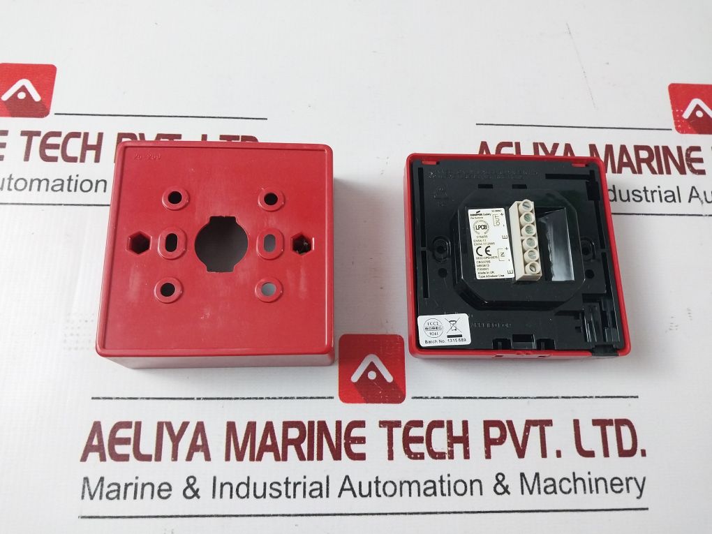 Cooper Cbg370S Fire System Intelligent Addressable Surface Callpoint En54-11