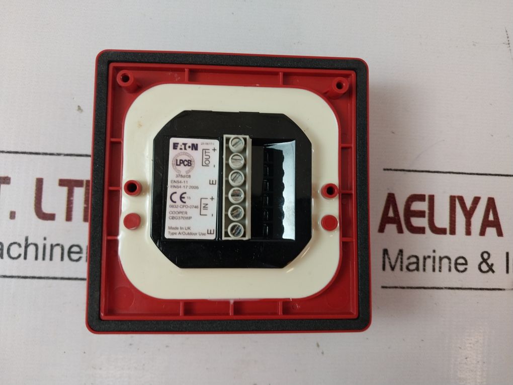 Cooper Cbg370Wp Addressable Call Point Weatherproof