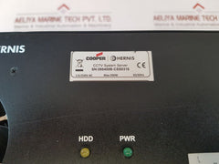 Cooper Hernis 250 Cctv System Server
