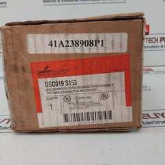 Cooper Crouse-hinds Dsd919 S153 Control Assembly Cover For Haz. Locs. Rev 3 M01