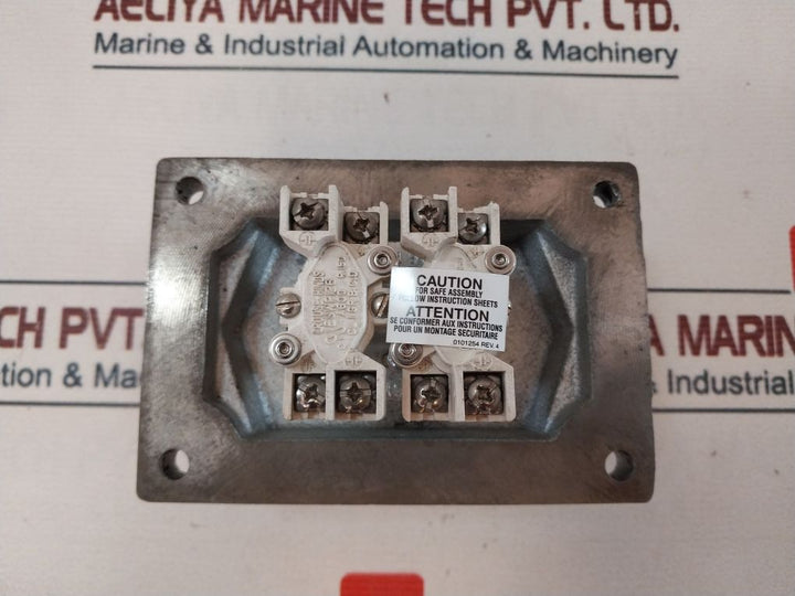 Cooper Crouse-hinds Dsd919 S153 Control Assembly Cover For Haz. Locs. Rev 3 M01