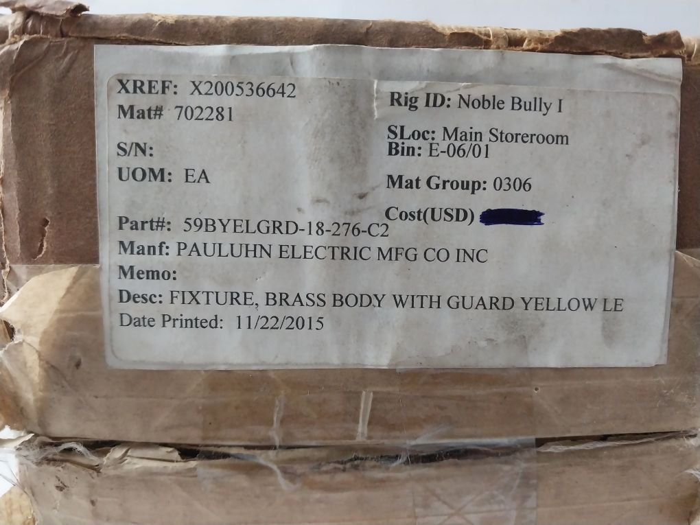 Cooper F1159Byelgrd-18-276-c2 Obs Light