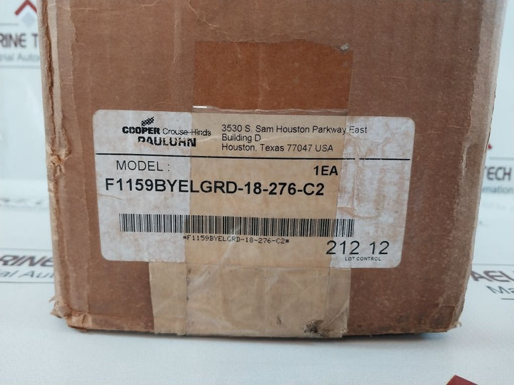 Cooper F1159Byelgrd-18-276-c2 Obs Light