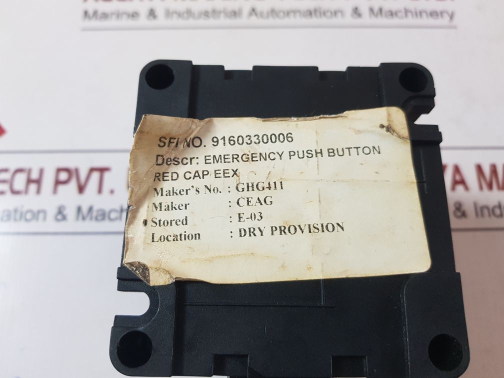 Ceag/Cooper Ghg4118100R0002 Control Station