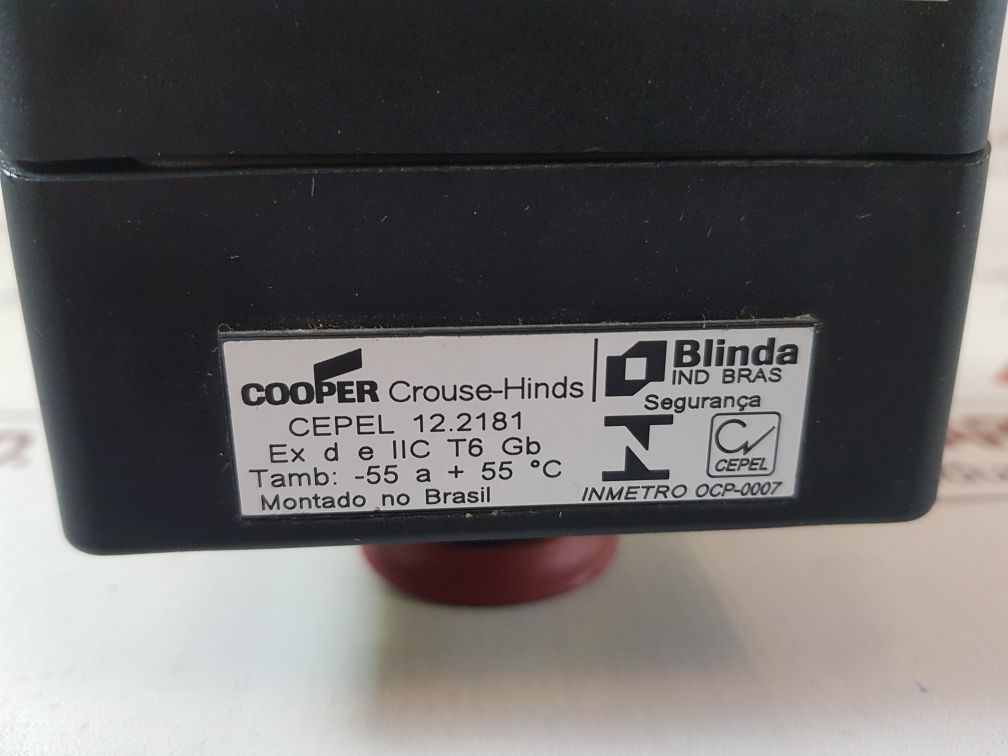 Ceag/Cooper Ghg4118100R0002 Control Station