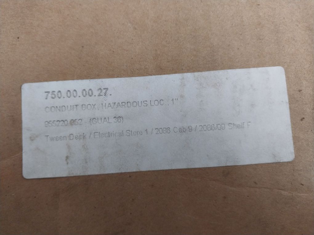 Cooper Gual36 Conduit Outlet Box With Cover