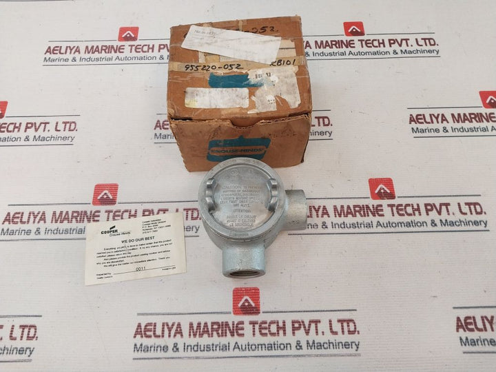 Cooper Gual36 Conduit Outlet Box With Cover
