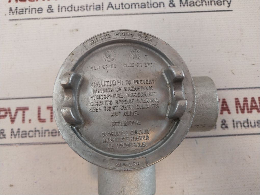 Cooper Gual36 Conduit Outlet Box With Cover