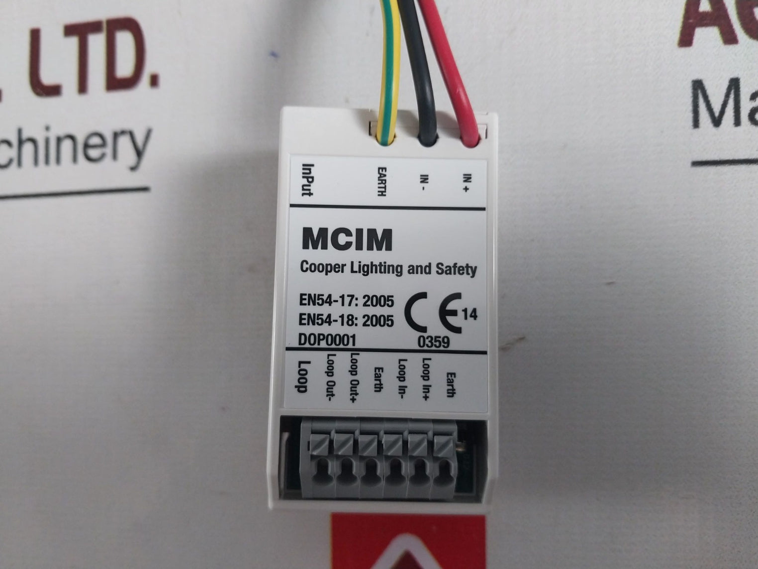Cooper Mcim Single Channel Input Unit