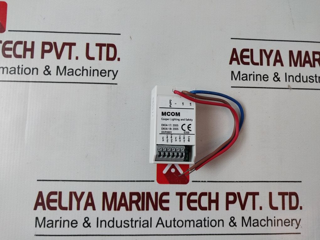 Lot Of 3X Cooper Mcom Dop0001 Single Channel Output Module