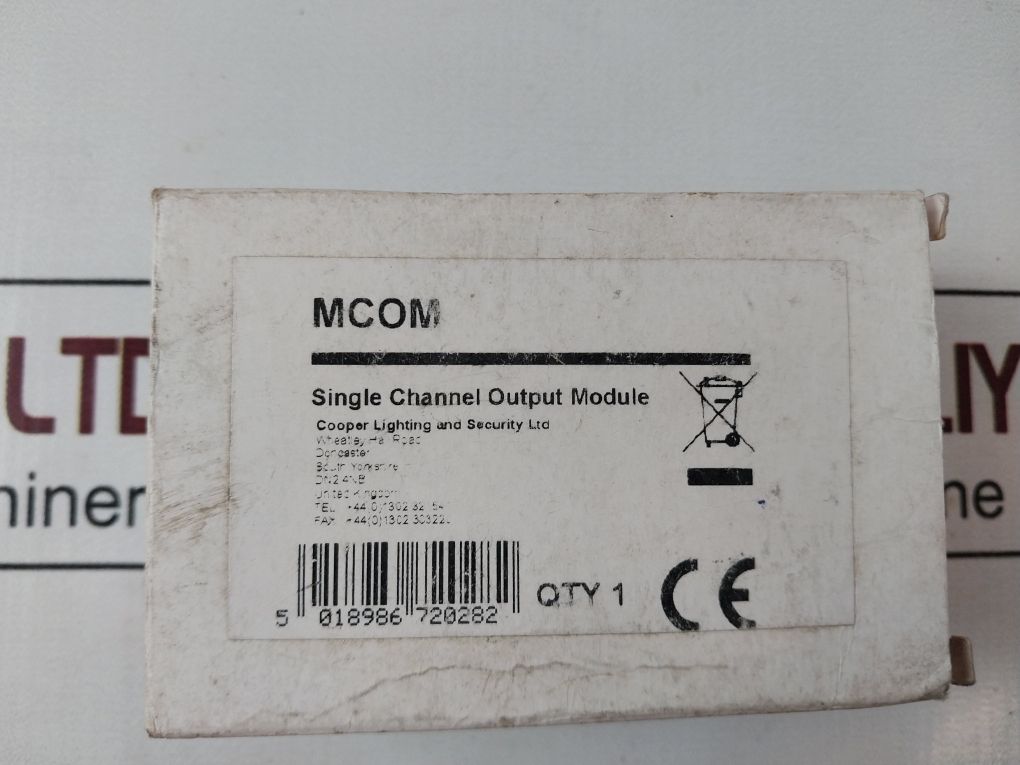 Lot Of 3X Cooper Mcom Dop0001 Single Channel Output Module