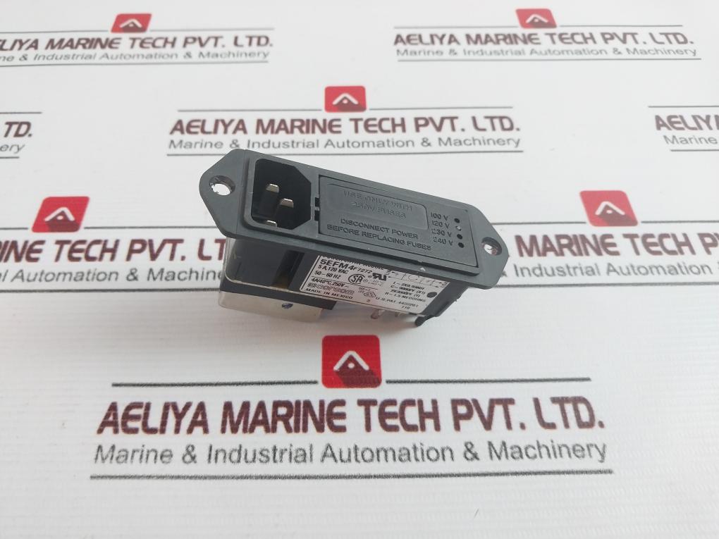 Corcom 5Efm4 Power Entry Module 5A 120Vac 50-60Hz