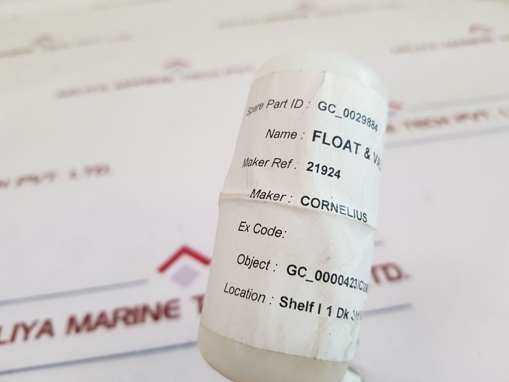 Cornelius Float & Valve