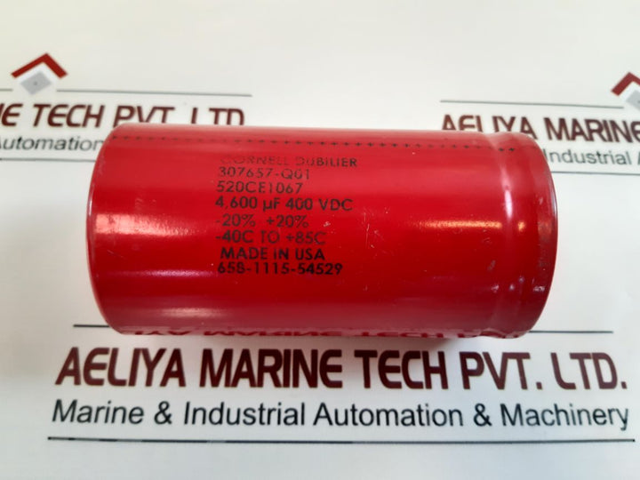 Cornell Dubilier 307657-q01 Capacitor
