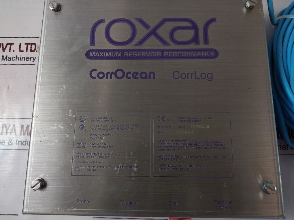 Corrocean Roxar/Emerson 22721 Flow Monitor Logger
