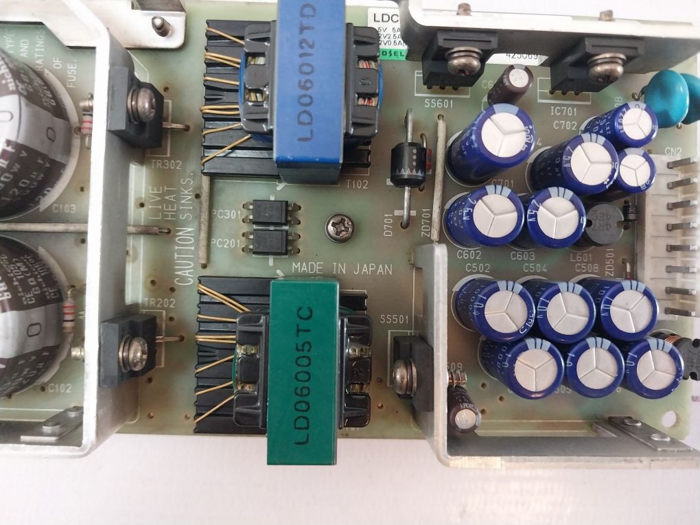 Cosel Ldc60F-1 Library Power Supply Board 12V 50-60Hz