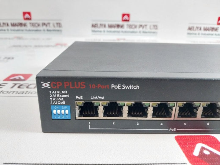 Cp Plus Cp-anw-hp8H2-96 10-port Poe Ethernet Switch