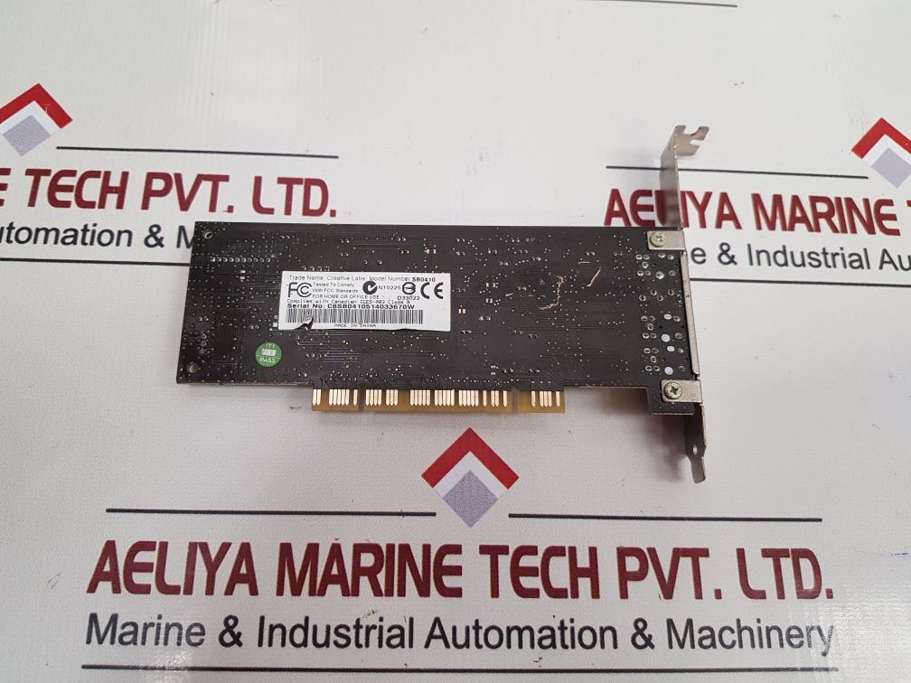 Creative Sound Blaster Live Sb0410 Sound Card