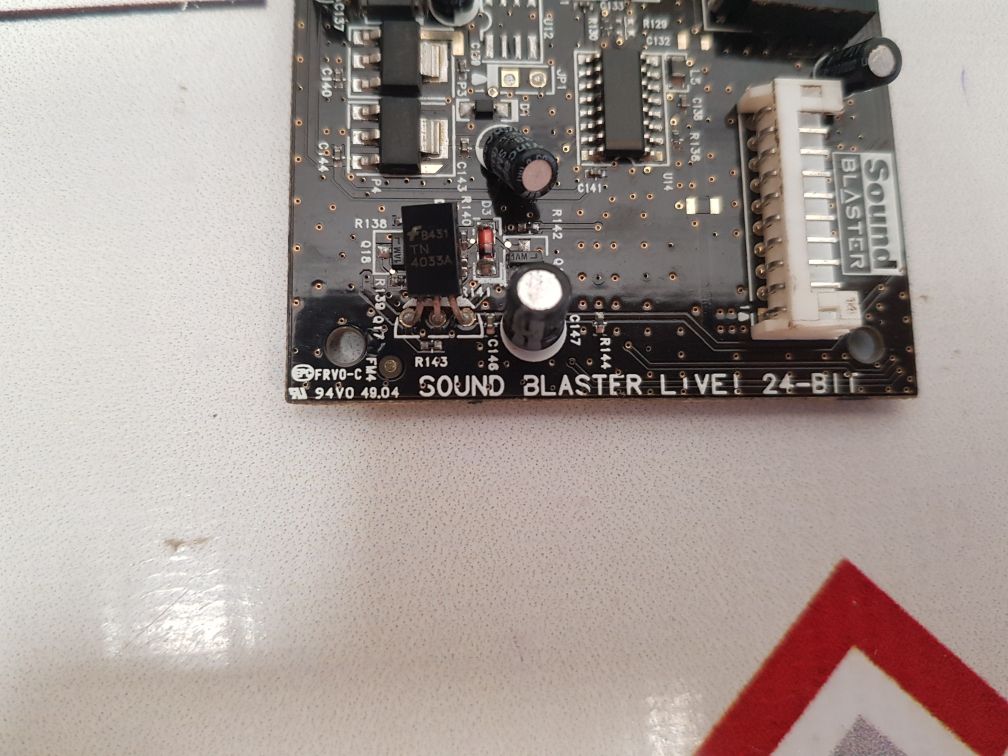 Creative Sound Blaster Live Sb0410 Sound Card