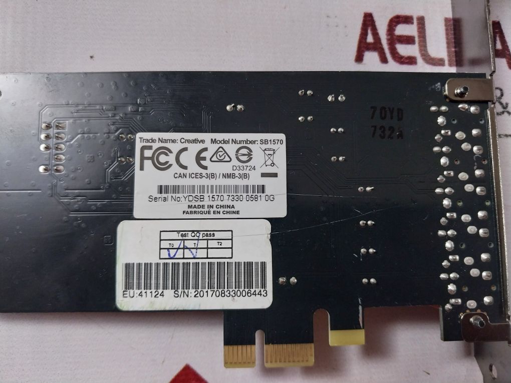 Creative Technology Sb1570 Sound Blaster Tw-15 Sound Card