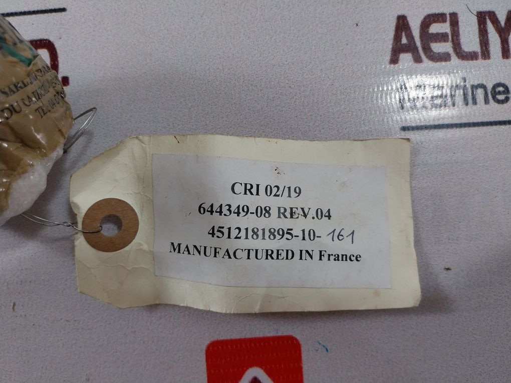 Criballet 644349-08 Rev.04 Threaded Plug With Hexagon Socket