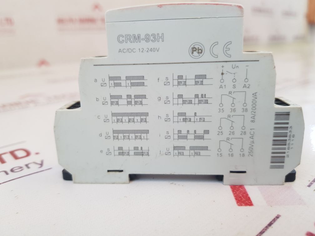 Crm-93H Multifunction Time Relay AcDc 12-240V