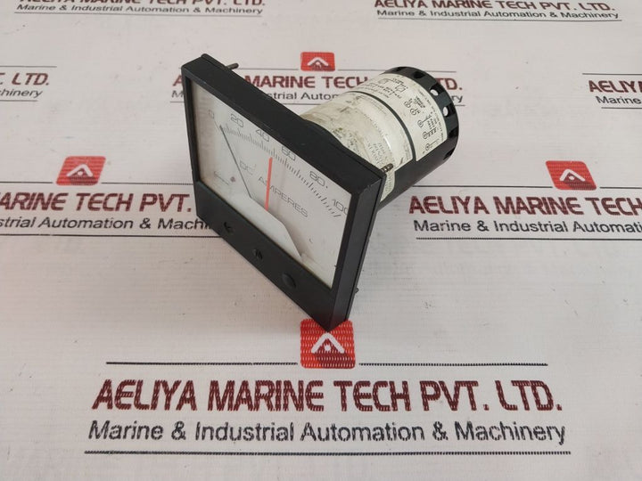 Crompton 0-100 Dc Amperes Meter