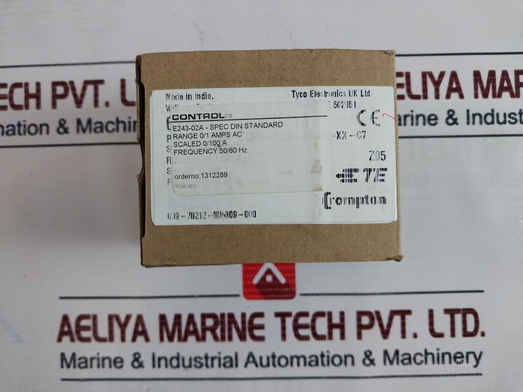 Crompton 0-100A Amphermeter 939.00.00.091