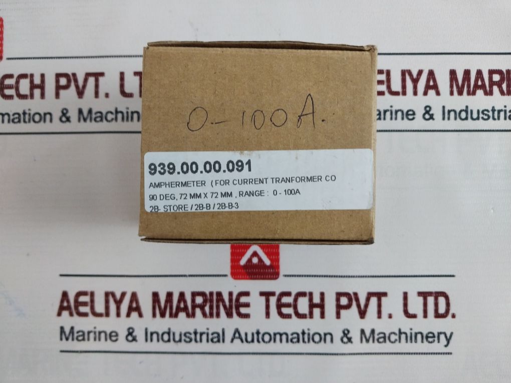 Crompton 0-100A Amphermeter 939.00.00.091
