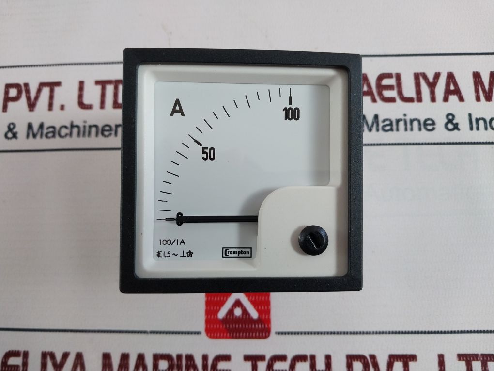 Crompton 0-100A Amphermeter 939.00.00.091