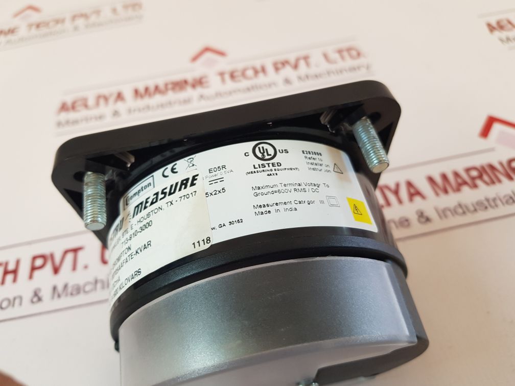 Crompton 00705Aafate-kvar Panel Meter
