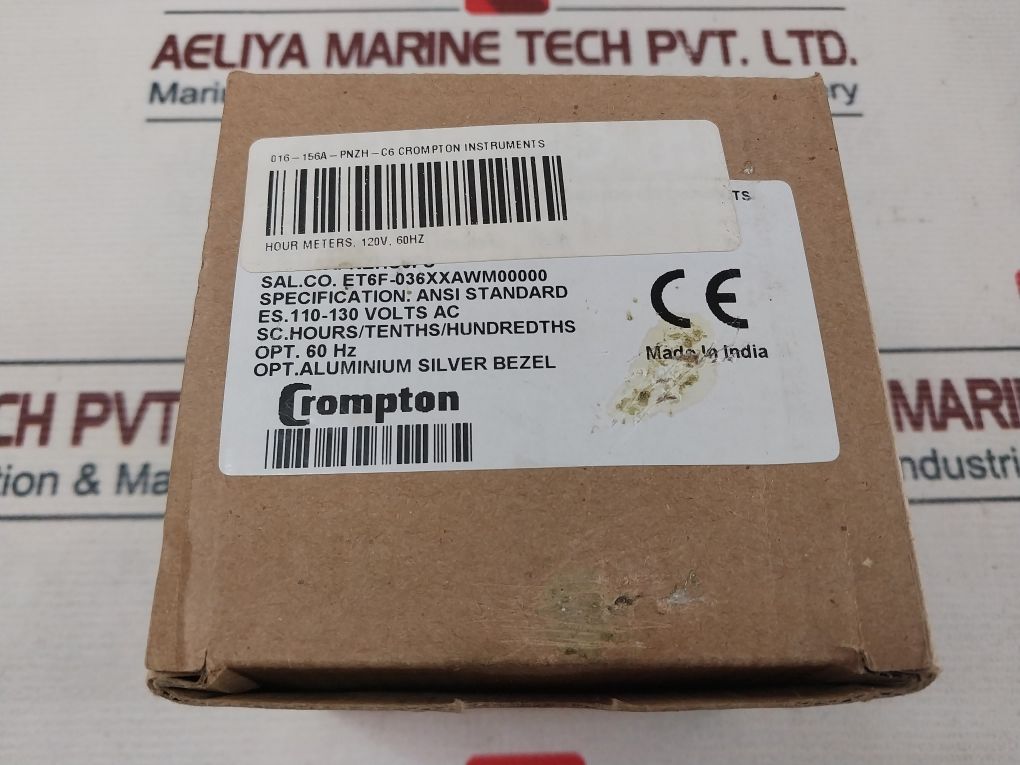 Crompton 016-156A-pnzh-c6-fs Hour Meter