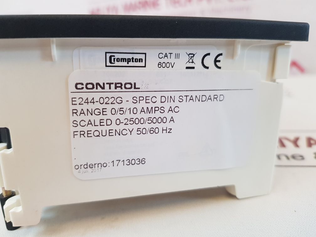 Crompton 039-90252-0000 Ammeter