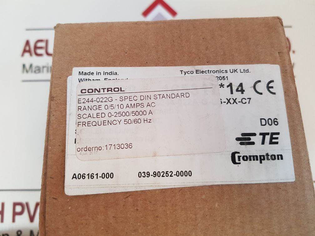 Crompton 039-90252-0000 Ammeter