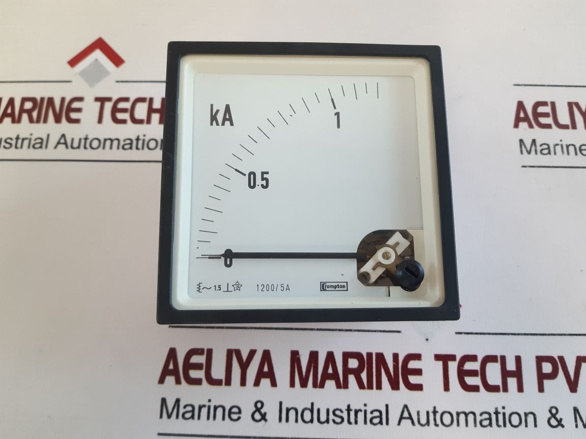 Crompton 1200/5A Meter