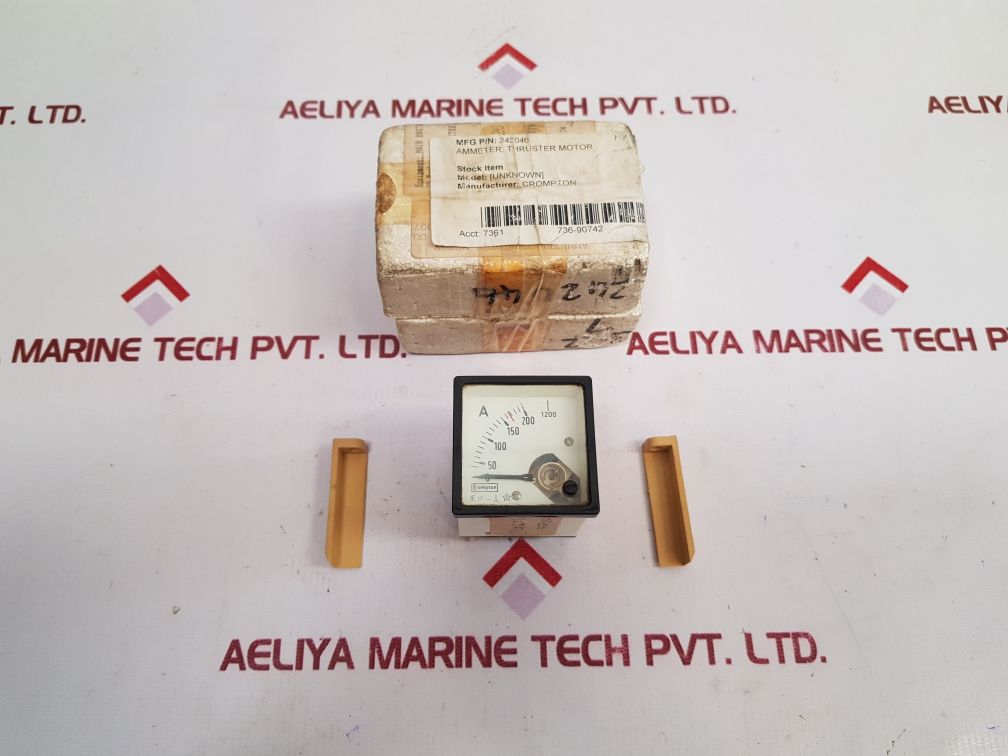 Crompton 242-046-lsrl-c6-sr Ammeter 0/5/30A
