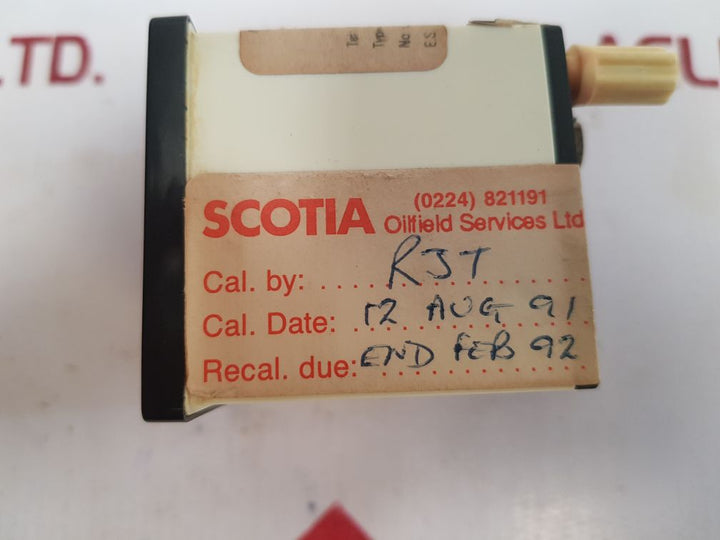 Crompton 242-046-lsrl-c6-sr Ammeter 0/5/30A