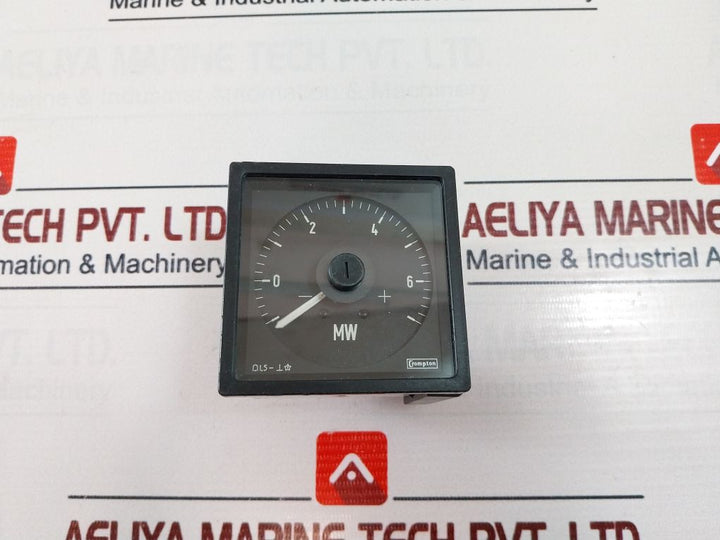Crompton 243-05Vg-mt**-sb-el Mw Meter Es 0/10 Volts Dc