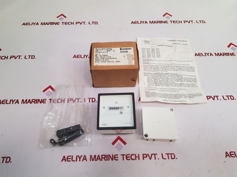 Crompton 243-156G-plzh-c6-3T Hours Meters
