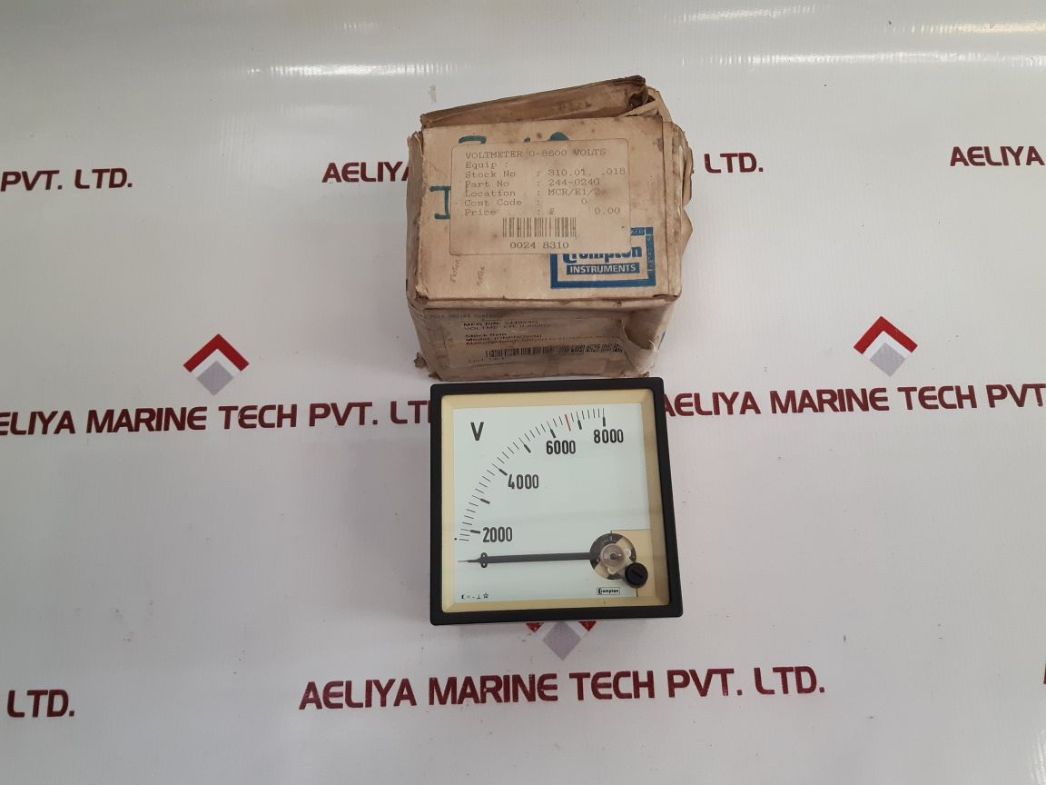 Crompton 244-024G Voltmeter