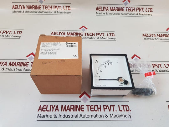 Crompton 244-025G-lsmt-c7 Ammeter 0-10/50A
