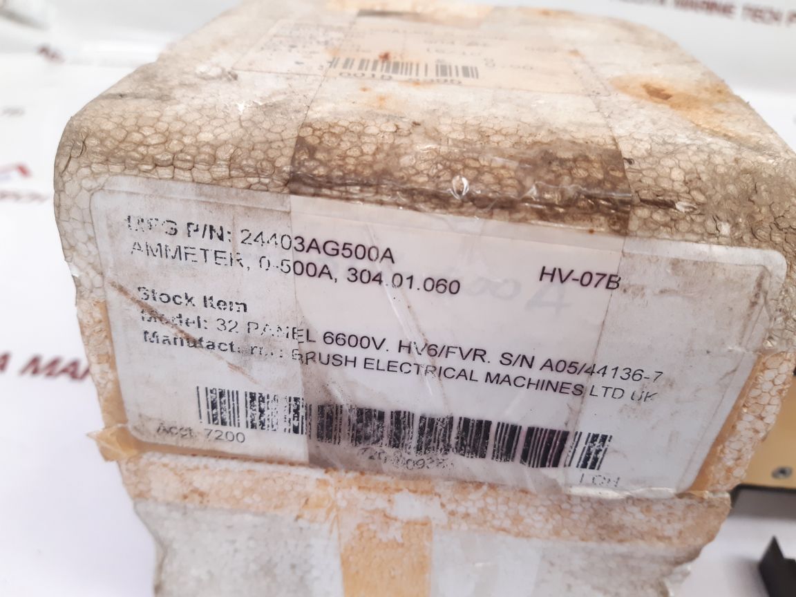 Crompton 244-03Ae Ammeter 0-500A