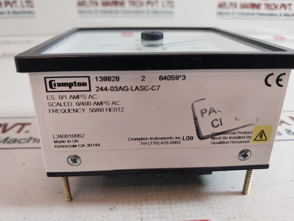 Crompton 244-03Ag-lasc-c7 Ammeter