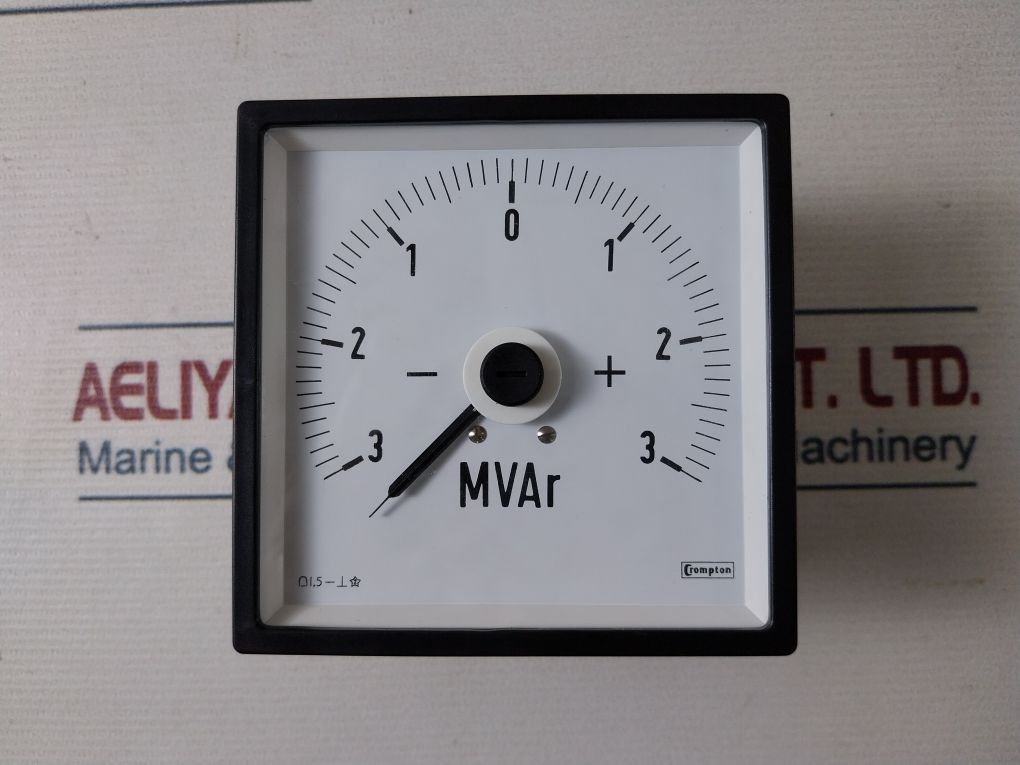 Crompton 244-05Kg-hg** Meter -3/0/+3 Mvar