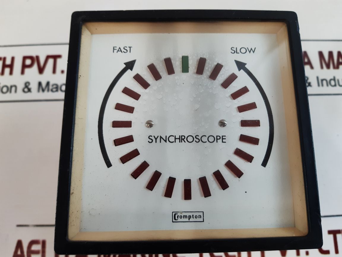 Crompton 244-14Ag-sbyy-fq Synchroscope