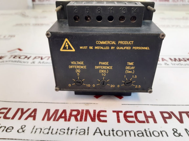 Crompton 244-14H4-002236 Synchro Check Relay
