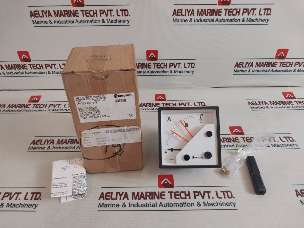 Crompton 244-302G Electronic Meter Relay 120V 60Hz